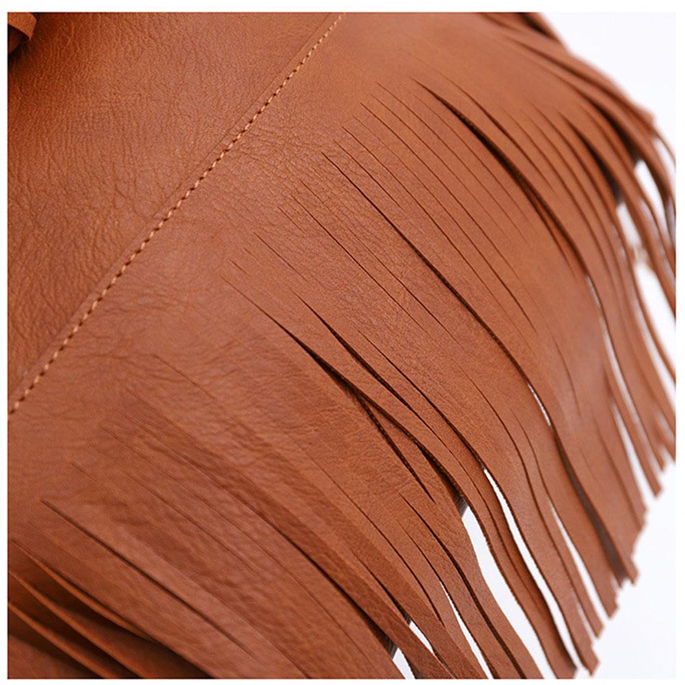 Querschnitt quadratische Mode Quaste One-Shoulder-Diagonal-Handtaschen Freizeittasche