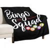 Funny Bingo Squad Throw Blanket Giant Sofa Sofa For Sofa Thin Soft Beds Blankets