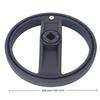 7.87inch Diameter Plastic Handwheel 200x18mm Revolving Handle  Milling Machine
