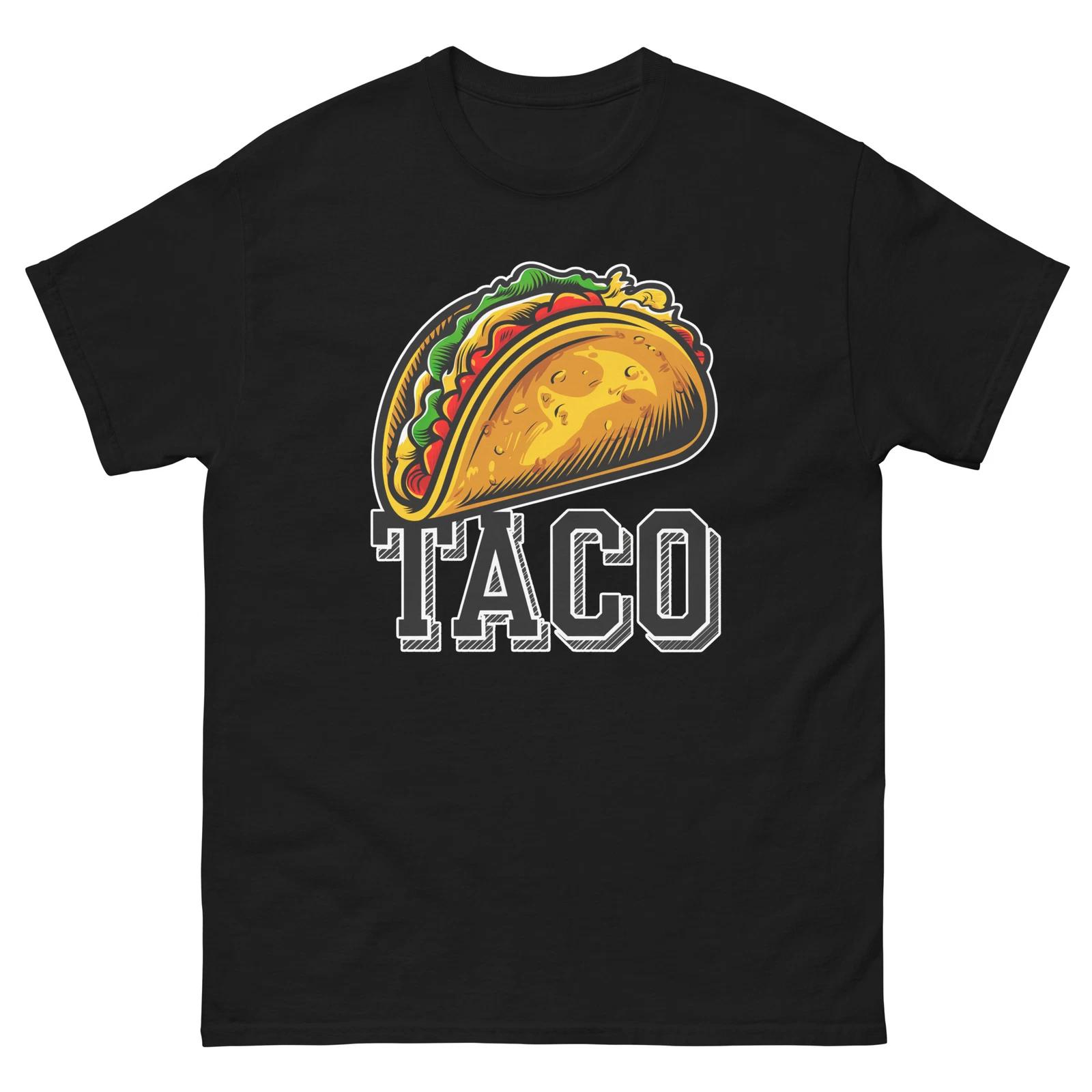 

Taco Lover Food Image Cartoon Funny T-Shirt Shirt 2XL