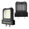 12V-85V Wide Voltage Electric Tool Lithium Battery Universal LED Work Light, Automatically Convert POS And NEG,Adjustable Socket