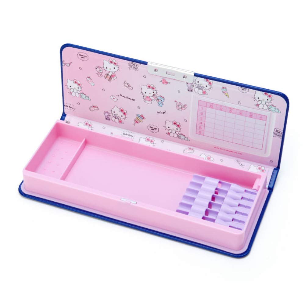 Sanrio Hello Kitty Opening Pencil Case Single-Sided (Trip)