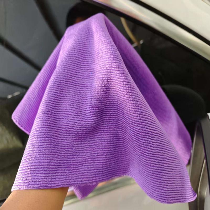 Large Pearl Fiber Microfiber Car Wash Towel - Double-Sided, Absorbent, Warp Knitted Cleaning Cloth