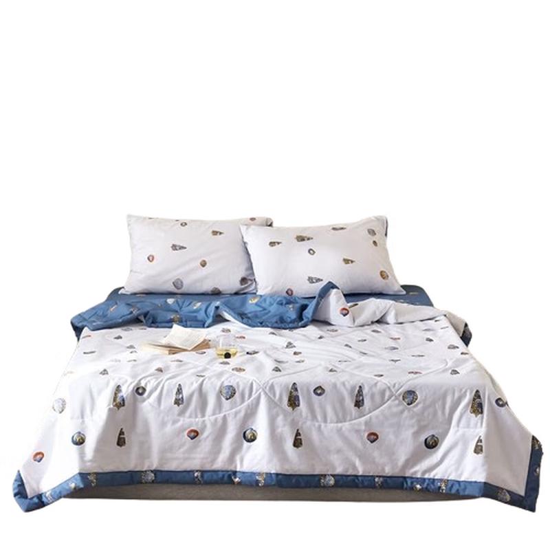 

Yiyiai Cotton Spray-Printed Summer Quilt