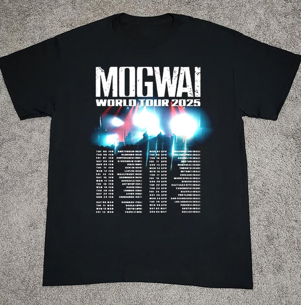 

Mogwai Band World Tour 2025 Gift For Fan T Shirt Full Size S-5XL Unisex T-Shirt M