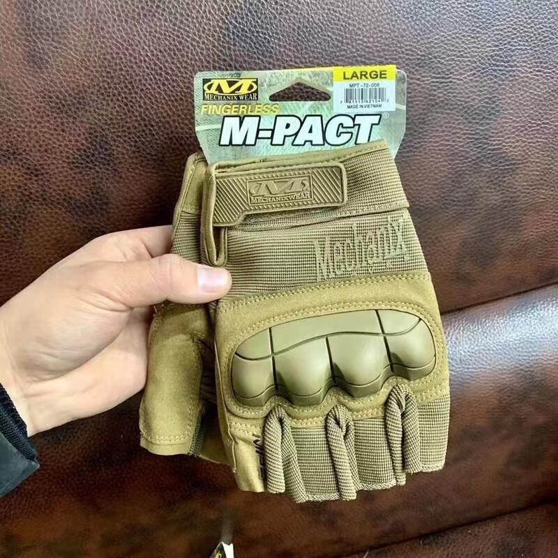 Unisex Tactical Outdoor Softshell Half-Finger Gloves