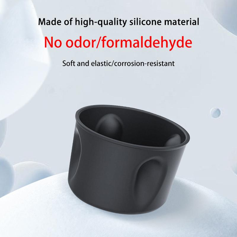 For Tesla Model YL 2026+ Third Row Silicone Cup Holder Insert Center Console Water Cup Holder Organizer Storage Box Accessories