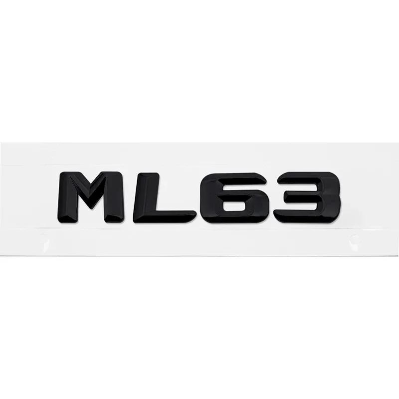 

3D Car Rear Trunk Letters Stickers Decal Accessories for Mercedes Benz Old Style ML55 ML63 ML250 ML300 ML320 ML350 ML400 ML430 Plastic