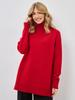 Autumn and Winter New Semi-turtleneck Street Simple Loose Knitted Jumper Ol Commuter Long-sleeved Sweater Women