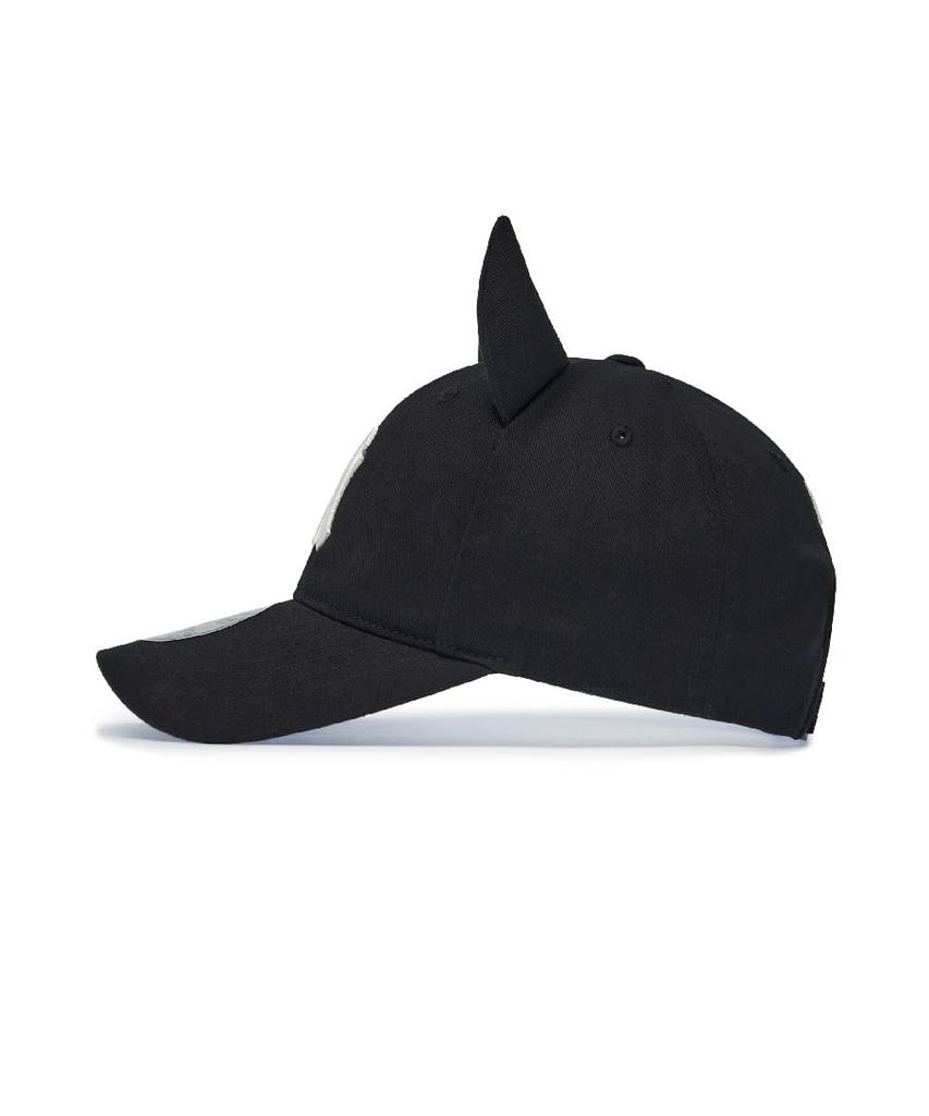 Emelbi Signature Devil Unstructured Ball Cap Ny (Black)