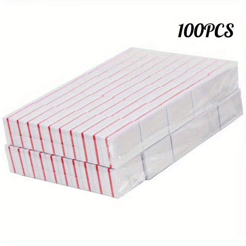 1/10/20/50/100Pc Mini Buffing Sanding Files Block Pedicure Manicure Care Nail Art Buffer Polish Manicure Pedicure Nail File Tool