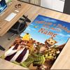 Custom Name Pettson and Findus Printed Carpet, Rug for Office Chair Living Room Bedroom Kitchen Room Decor Gifts.
