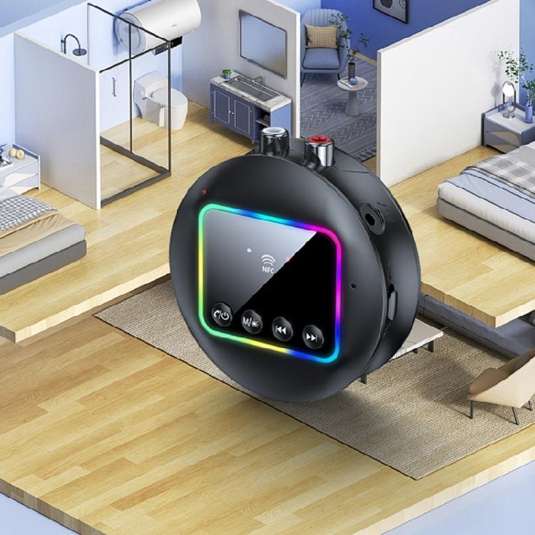 Double Function Bluetooth-compatible Adapters Combines Touch Connection & Lossless Music Playbacks Simple To Operate for