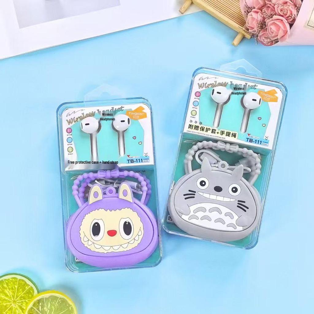 2025 Cartoon In-Earless Wireless Bluetooth Headphones for Huawei & Xiaomi