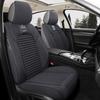 Universal Breathable Linen Seat Cover Set for Five-Seater Cars - Durable and Fully Enclosed