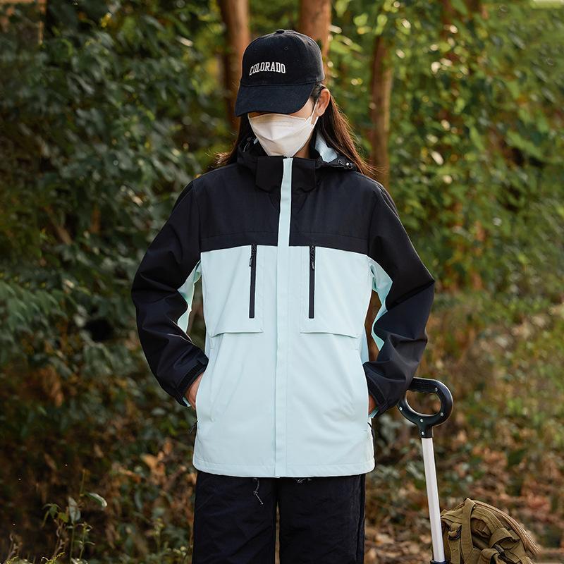 New Spring and Autumn Men's and Women's Outdoor Single-layer Jacket Jacket Jacket