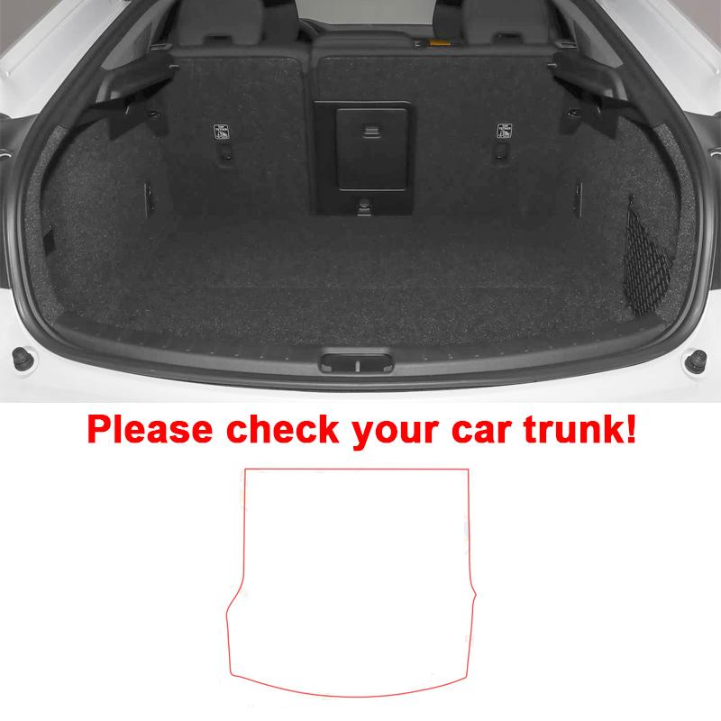 Leather Car Trunk Mat For Polestar 2 Accessories 2020~2025 2022 2024 Cargo Boot Mats Storage Cushion Carpet Pad Auto Interior