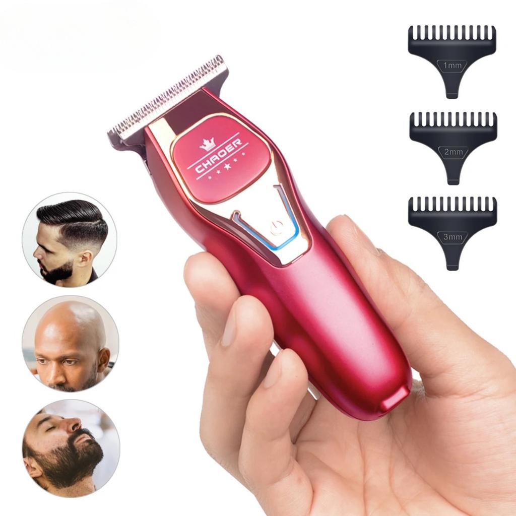 HOMZY Hair Trimmer Mini Portable Electric Hair Clipper Small Hair Clipper Bald Head Hair Trimmer Barber Haircut Shaver
