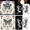 Constellations Tarot Pattern Tablecloth Butterfly Moon Phases Tapestry Board Game Luck Altar Cloth Background Tapestry