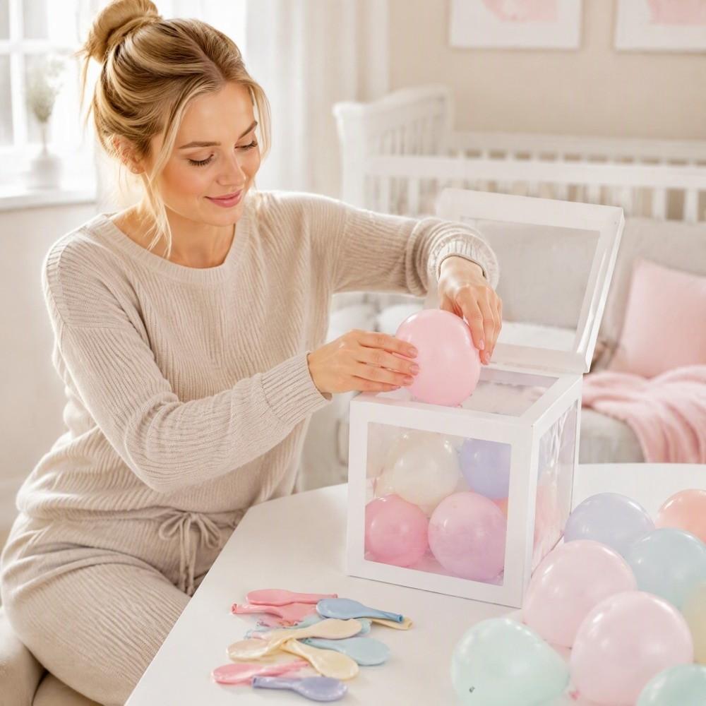 Transparent Balloon Box Clear Material Party Balloon Box Display Box Party Decorations
