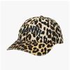 Ganni Leopard Print Logo Embroidered Cap A6898 943