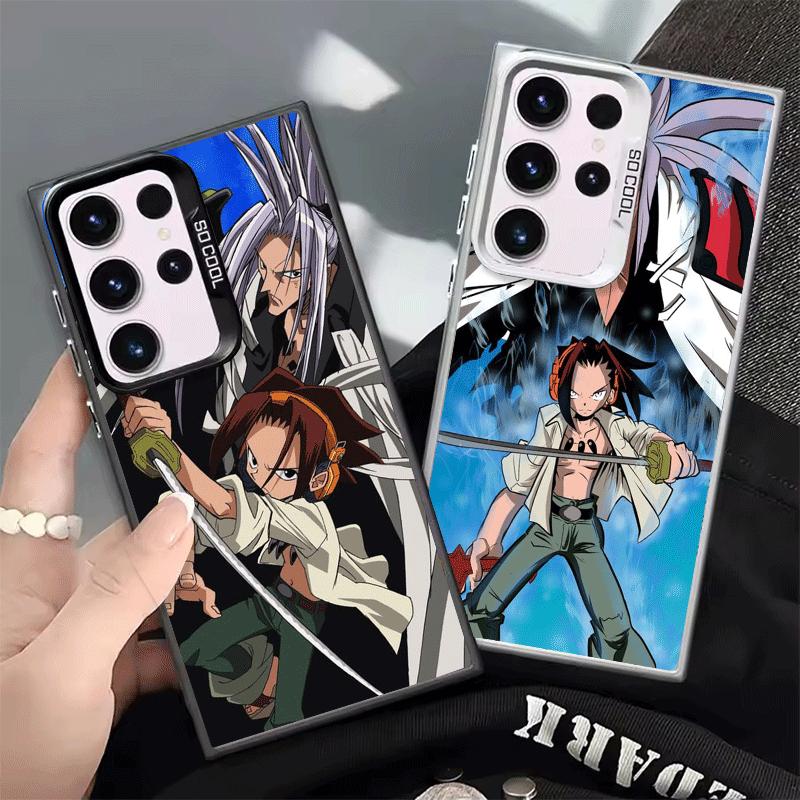 Anime Shaman King Soft Phone Case for Samsung Galaxy S24 S25 FE S26 Edge S23 Ultra S22 Plus S21 + Shockproof Cover Back Shell