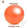 Explosion-proof 25cm Wheat Straw Pilates Ball for Yoga, Fitness, and Postpartum Exercise