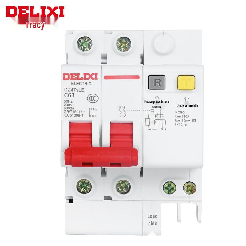 DELIXI ELECTRIC DZ47SLE Miniature Leakage Circuit Breaker