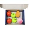 Fruit Shaped Squeezing Balls Red/Green Apple / Peach / Mango Stress Relieving Squeeze Toy Squishy Toy Ornament Gifts