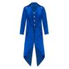 Renesančný Steampunkový Frak Halloweenske Kostýmy pre Deti Unisex Stredoveká Viktoriánska Bunda Kabát