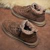 Winter High Top Martin Boots Plush Warm Casual Shoes
