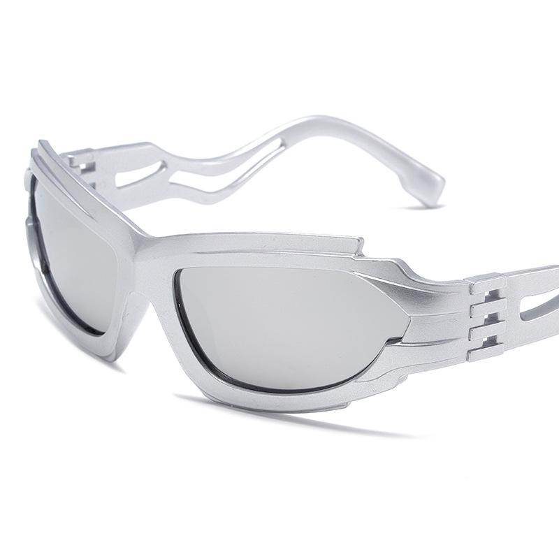 

New Punk Small Frame Square Sunglasses Men s Outdoor Sports Sun Glasses Men s Cycling Protection Eyewear UV400 Oculos De Sol As shown in the figu