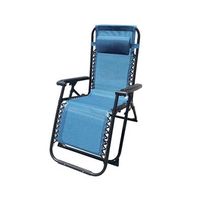 Folding Chair Blue 90 X 108 X 66 Cm