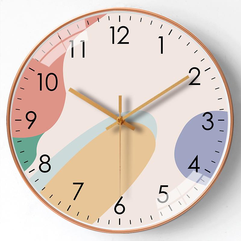 

10-дюймовые 25 см креативные современные настенные часы для дома, гостиной, спальни, бесшумные настенные кварцевые часы