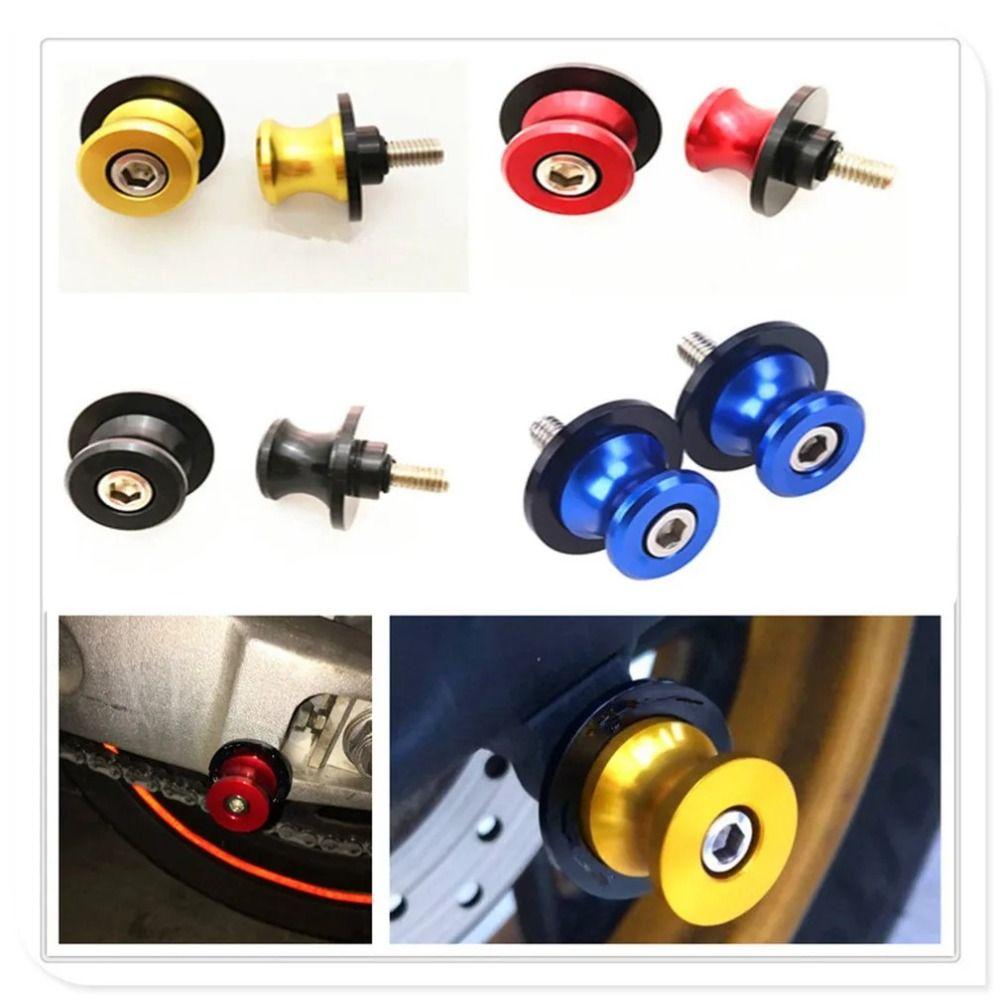 8mm Motorcycle Swingarm Spools Aluminum Zinc Zinc Alloy Rear Swingarm Stand  for GSX250R