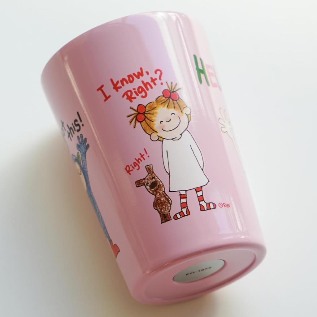 Greeting Life Stainless Steel Tumbler Coco Hello Pink Coco-chan RYL-1079