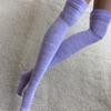 5pairs/lot Assorted Color Stocking for Blythe 1:6 Doll Socks For Barbie Thigh High Over the Knee Sock For Blyth Momoko OB Doll