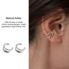 1 Pair Ear Cuffs Earrings for Women, Adjustable Non Piercing Clip Earrings, Cartilage Helix Ear Jewelry