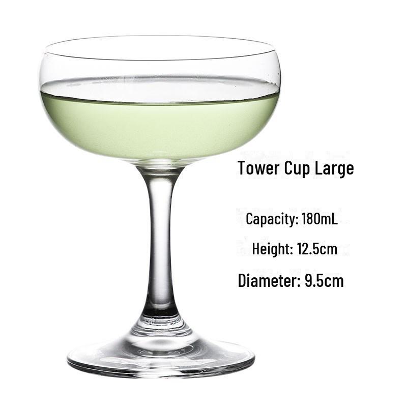 Kreativt cocktailglas: Martini, Colin, Pokal, Margarita, Champagne