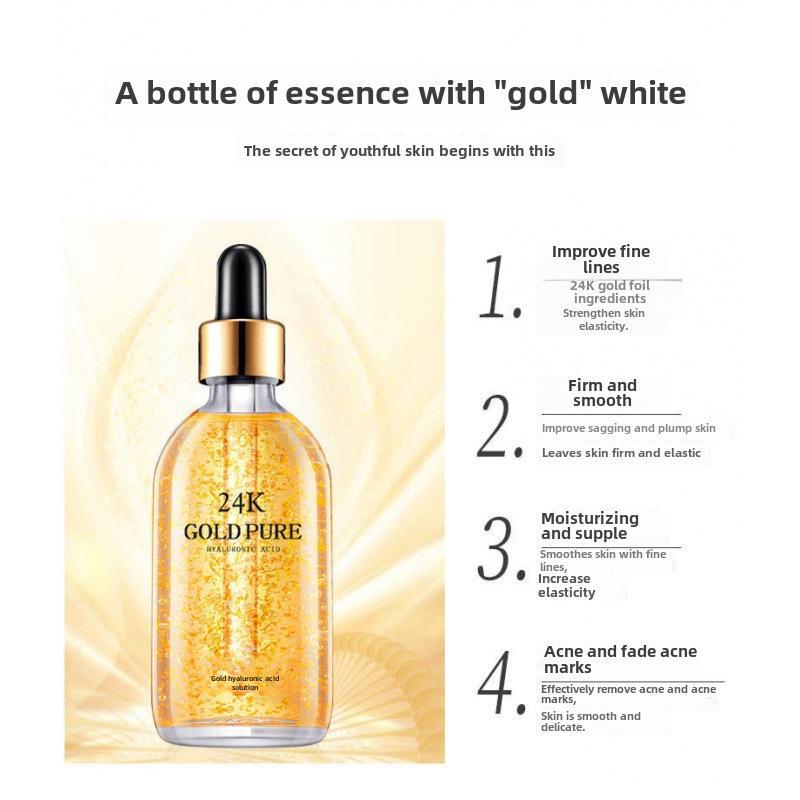 24k Niacinamide & Ginseng Facial Essence with Hyaluronic Acid - Ships In 48 Hours