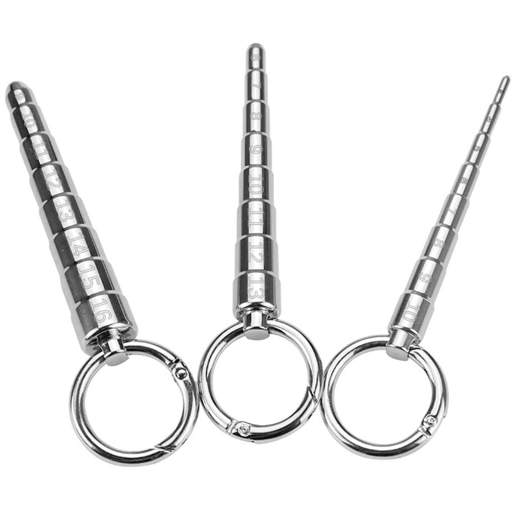 Hakona Urethral Penis Urethral Urethral Urethral Urethral Masturbation Graduated Urethral Rod with Stainless Steel Cock Urethral Adult Toy for Male