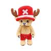 One Piece Chopper Plush Doll Cute Ship Doctor Deer with Pink Hat Anime Peripherals Toy Birthday Christmas Gift