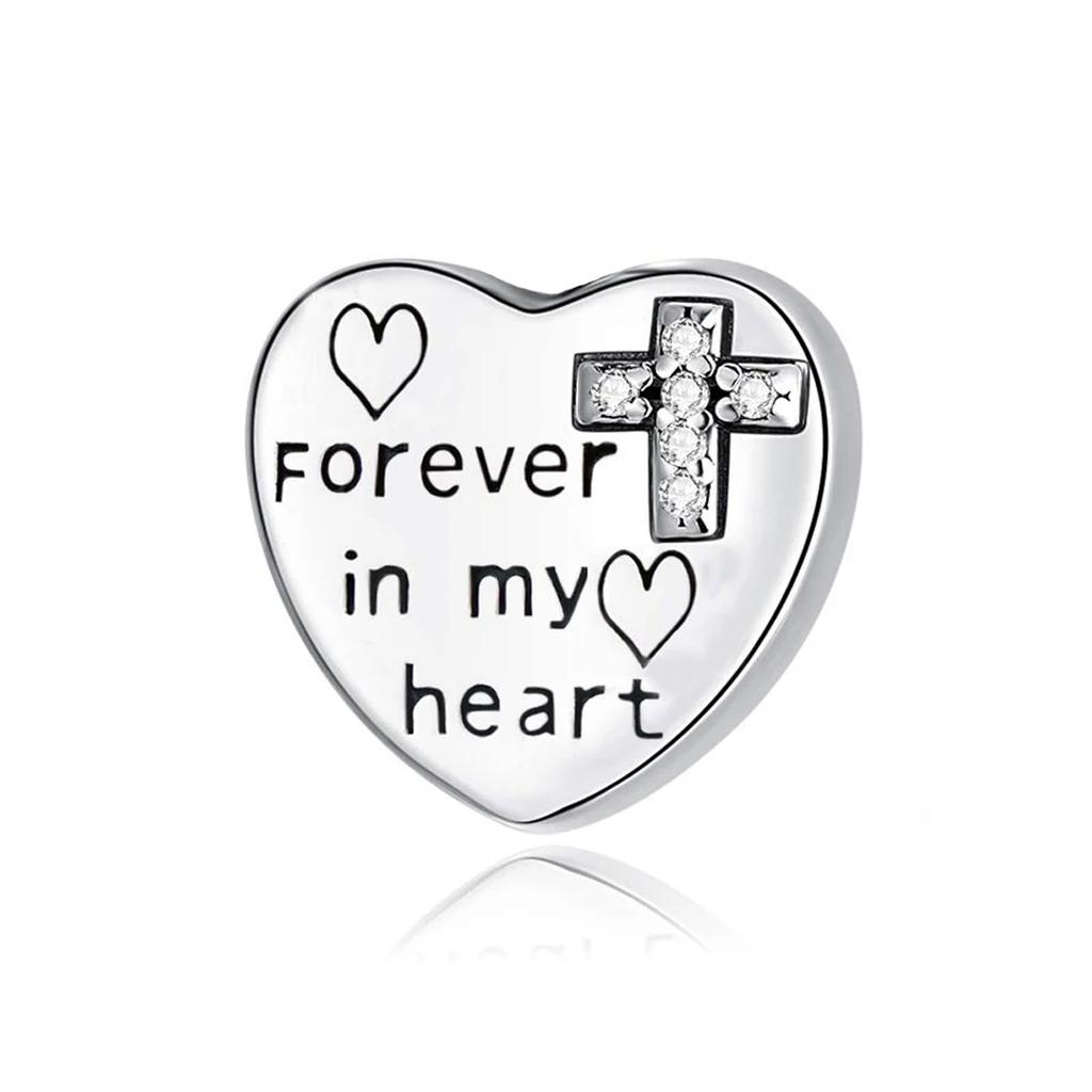 Love Tower Bees Cross Butterfly Pendant Bead Component Family Bead Components Compatible With Authentic Original Charm Bead Component Bracelet High