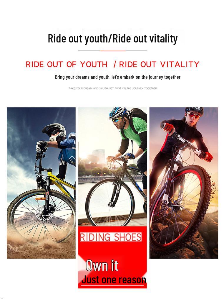 Men's Clipless Road & Mountain Bike Shoes with Hard Sole - Spring/Summer