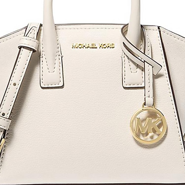MICHAEL KORS Avril Cow Leather Crossbody One Shoulder Handbag Regular Women's White 35F4G4VC0L-LT CREAM