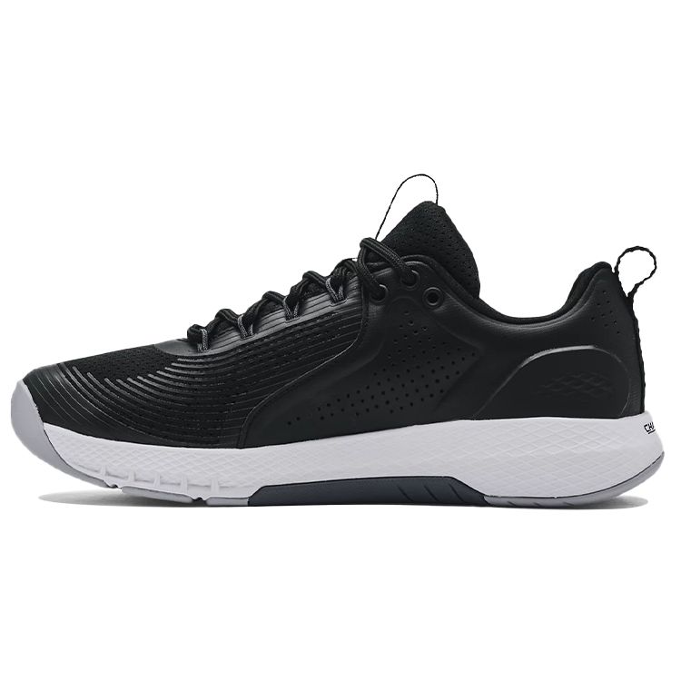 Under Armour Men s Charged Commit TR 3 Training Shoes Black White 3023703-001 45