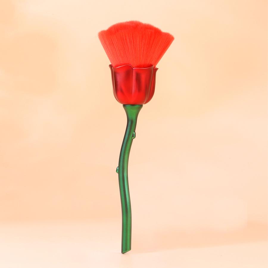 Compact Retractable Multi-Use Makeup Brush - Black