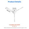 Side Brush Compatible For Xiaomi Mijia 1C STYTJ01ZHM Mop 2 Ultra STYTJ05ZHM Robot Vacuum Cleaner Parts Accessories