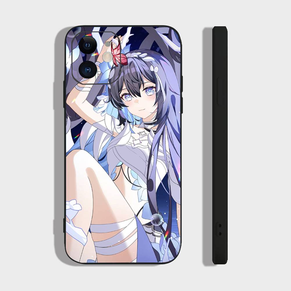 Seele Animated Game Honkai Star Rail Phone Case For IPhone 17 Air 16 15 14 13 Pro Max 11 12 Black Silicone Cover
