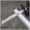 VESSEL Saber Saw Blade Cheetah Metal Ironworking 18 Teeth Thickness 0.9mm Total Length 250mm 5 Pieces SBC-1825-5